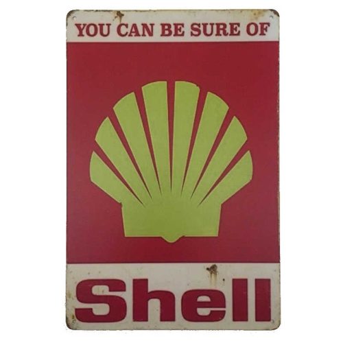 Shell Clam Tin Sign