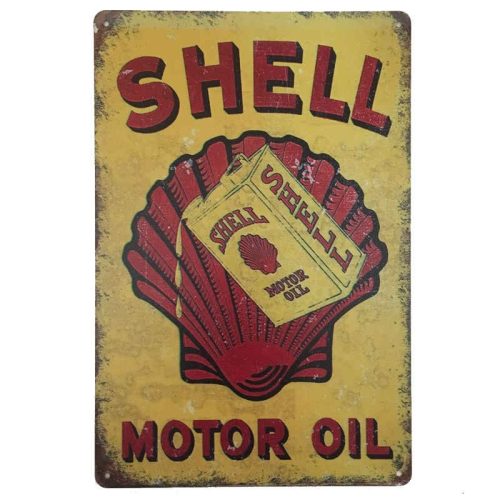 Shell Motor Oil Sign