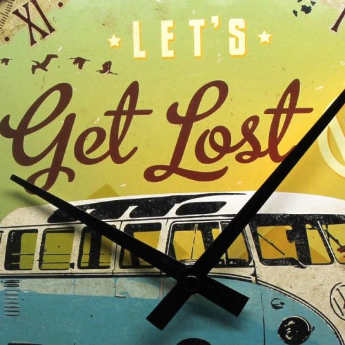 VW Get Lost Clock