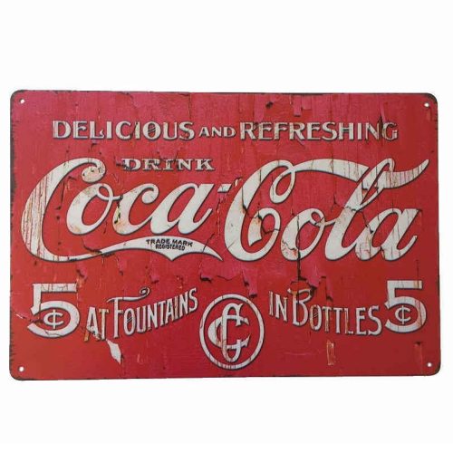 Coca-Cola Pink Sign