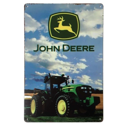 John Deere Tin Sign