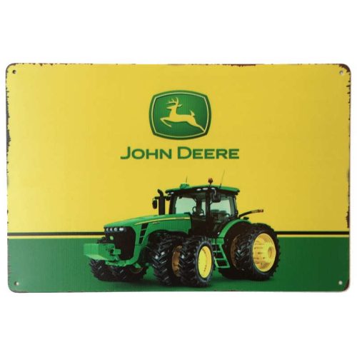 John Deere Tin Sign