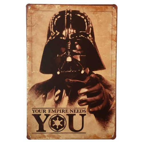 Star Wars Vader Sign