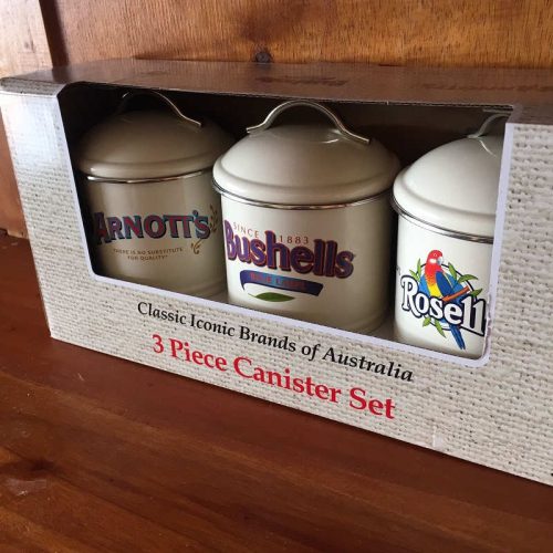 Arnotts Rosella Bushells Canister Set