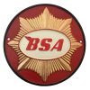 Cast Iron BSA Round Sign