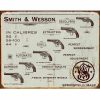 Smith & Wesson Revolvers Tin Sign