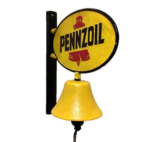 Cast Iron Pennzoil Bell
