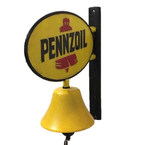 Cast Iron Pennzoil Bell
