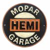 Mopar Hemi Cast Iron Sign