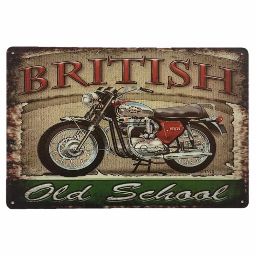 BSA 650 Tin Sign