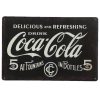 Coke Black Tin Sign