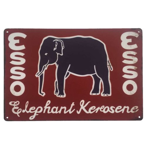 Esso Elephant Kerosene Sign