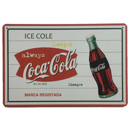 Ice Cole Coke Sign