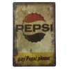 Pepsi Tin Sign
