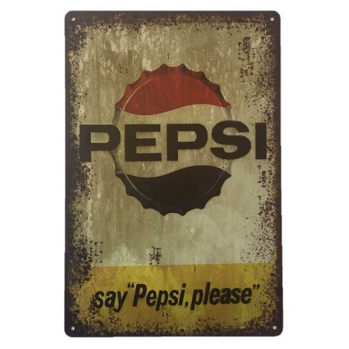 Pepsi Tin Sign