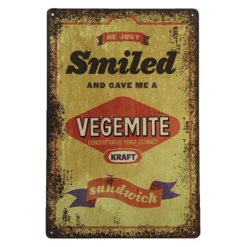Vegemite Tin Sign
