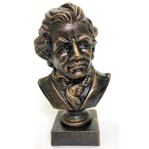 Cast Iron Beethoven Bust