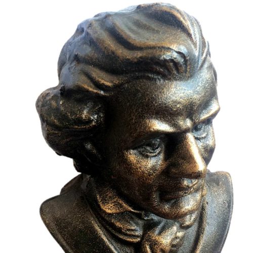 Cast Iron Beethoven Bust