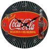 Coca Cola Glass Wall Clock