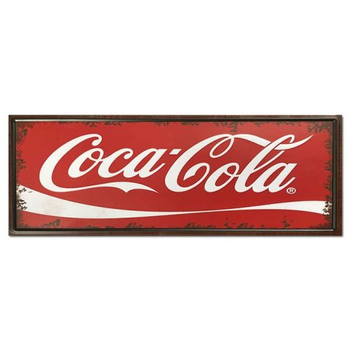 Coke Number Plate Sign