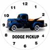 Dodge Pickup Glass Clock