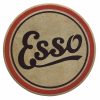 Esso Embossed Round Sign