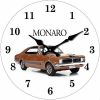 Holden Monaro Glass Clock