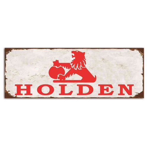 Holden Number Plate Sign
