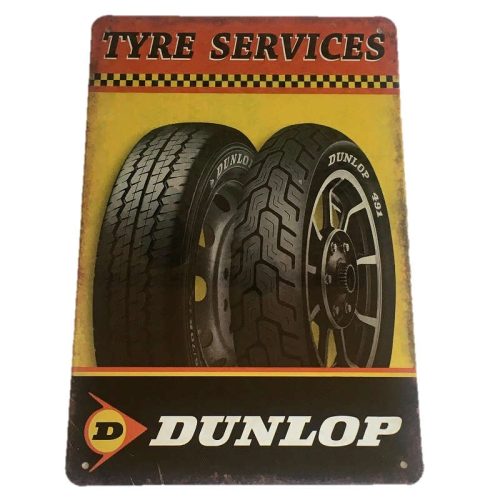 Dunlop Tyre Services Sign