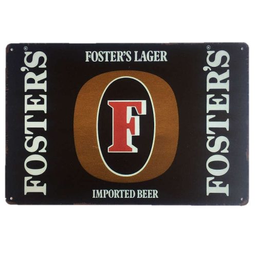 Fosters Lager Sign