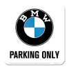 BMW Parking Only Coaster Set