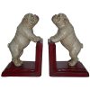 Cast Iron Bulldog Bookends