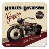 Harley Davidson 750 Flathead Coaster Set