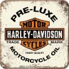 Harley Davidson White Preluxe Coaster Set