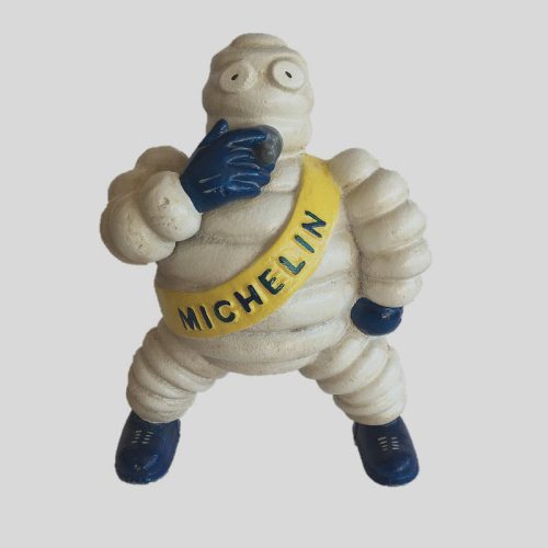 Michelin Man Smoking Statue