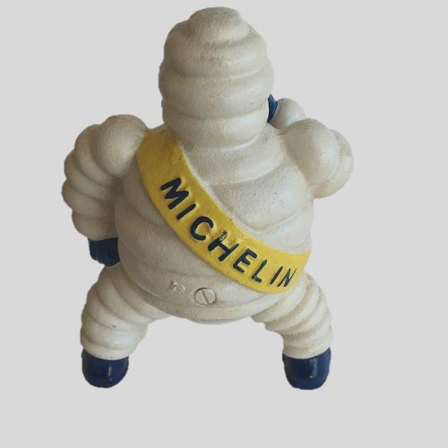 Michelin Man Smoking Statue