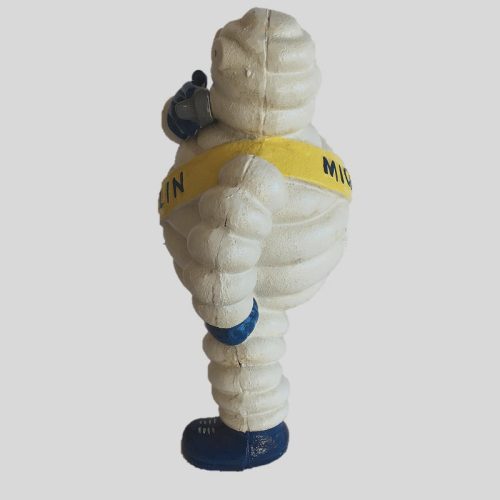 Michelin Man Smoking Statue