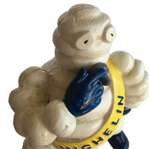 Michelin Man Smoking Statue