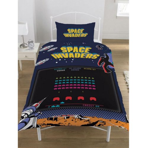 Space Invaders Single Quilt