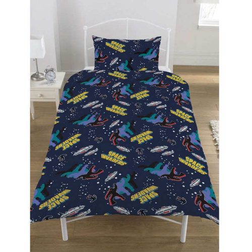 Space Invaders Single Quilt