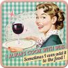 Cook With Wine Coaster Set