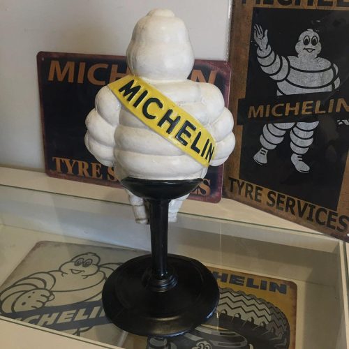 Michelin Man On Stool