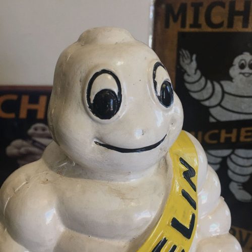 Michelin Man On Stool