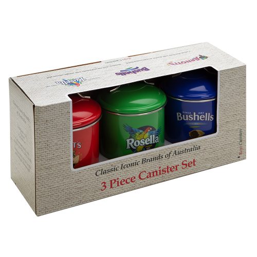 Arnotts Rosella Bushells Canister Set