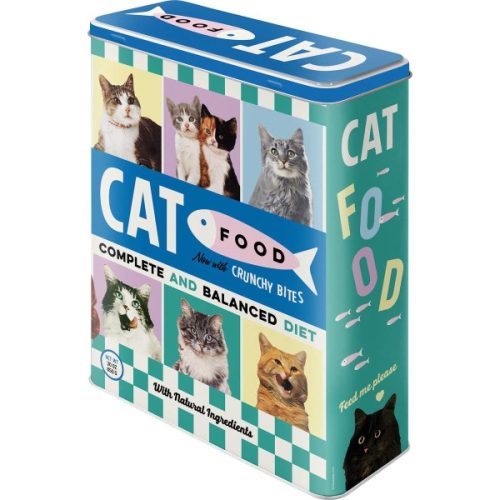 Cat Food Blue XL Tin