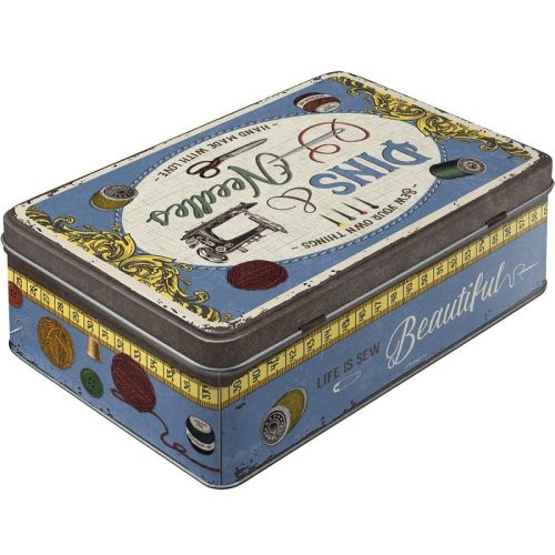 Pins & Needles Sewing Box Tin