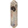 Route 66 Bike Map Thermometer