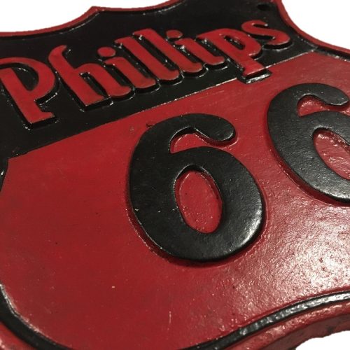 Cast Iron Phillips 66 Sign
