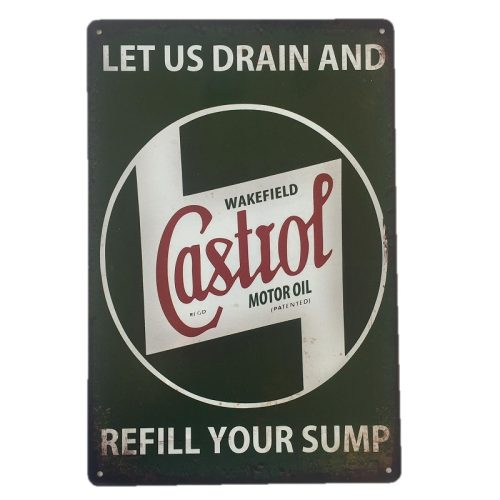 Castrol Motor Oil Sign