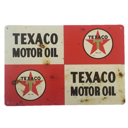 Texaco Motor Oil Sign